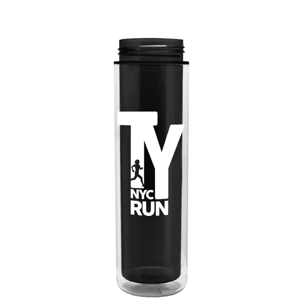 16 oz. Double Wall Insulated Bottle with Drink-Thru Lid. Bottle has... from ASI 40480 Koozie Group