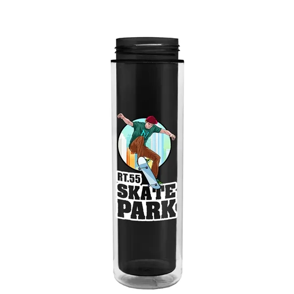 16 oz. Double Wall Insulated Bottle with Drink-Thru Lid. Bottle has... from ASI 40480 Koozie Group