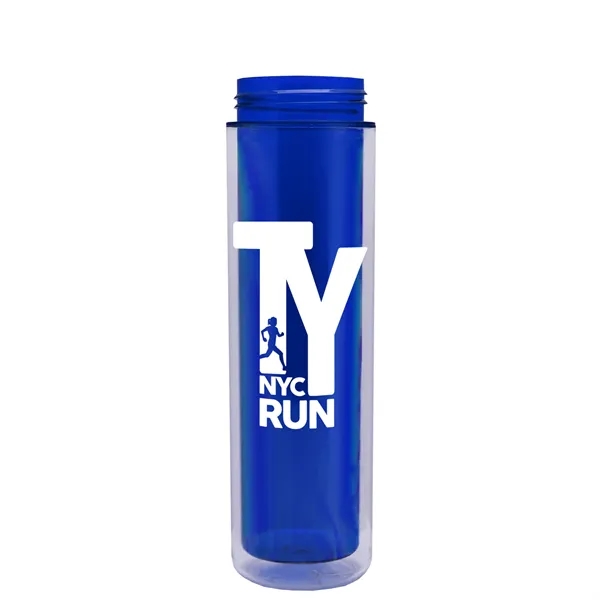 16 oz. Double Wall Insulated Bottle with Drink-Thru Lid. Bottle has... from ASI 40480 Koozie Group