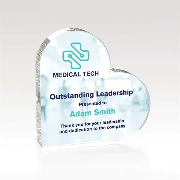 Show them love by recognizing their accomplishments and personal achievements with... from ASI 93986 Visions/Awardcraft