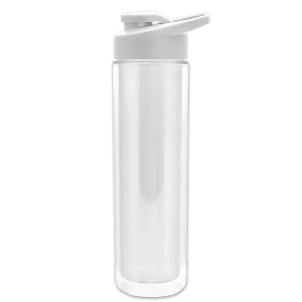 16 oz Double Wall Insulated Sport Bottle with Drink-Thru Lid... from ASI 40480 Koozie Group