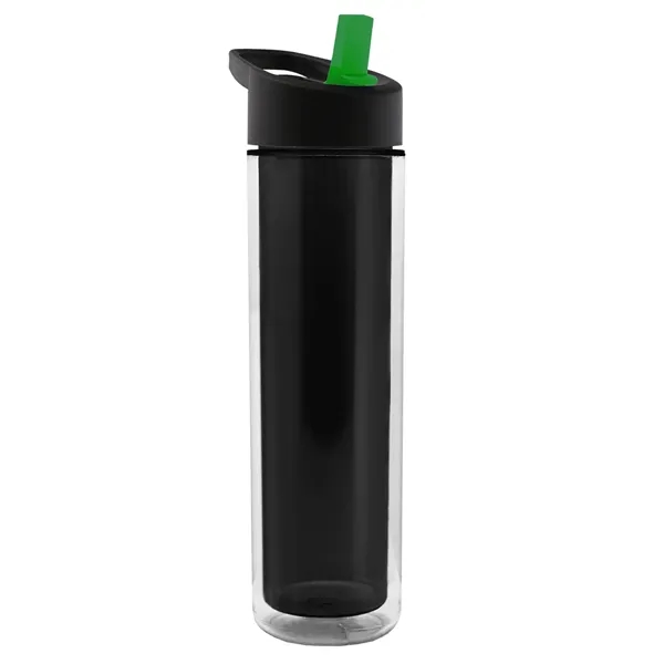 16 oz. Double Wall Insulated Bottle with Flip Straw Lid. Bottle... from ASI 40480 Koozie Group