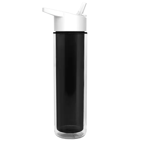 16 oz. Double Wall Insulated Bottle with Flip Straw Lid. Bottle... from ASI 40480 Koozie Group
