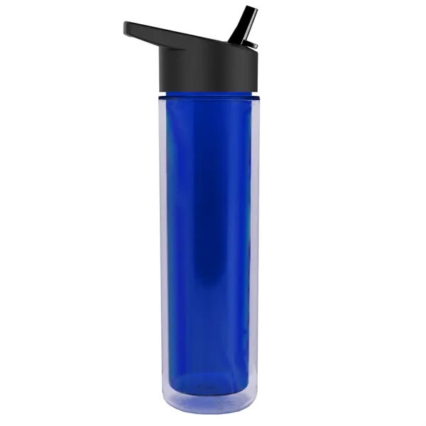 16 oz. Double Wall Insulated Bottle with Flip Straw Lid. Bottle... from ASI 40480 Koozie Group