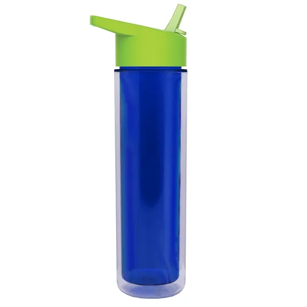 16 oz. Double Wall Insulated Bottle with Flip Straw Lid. Bottle... from ASI 40480 Koozie Group