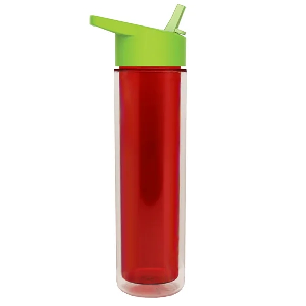 16 oz. Double Wall Insulated Bottle with Flip Straw Lid. Bottle... from ASI 40480 Koozie Group