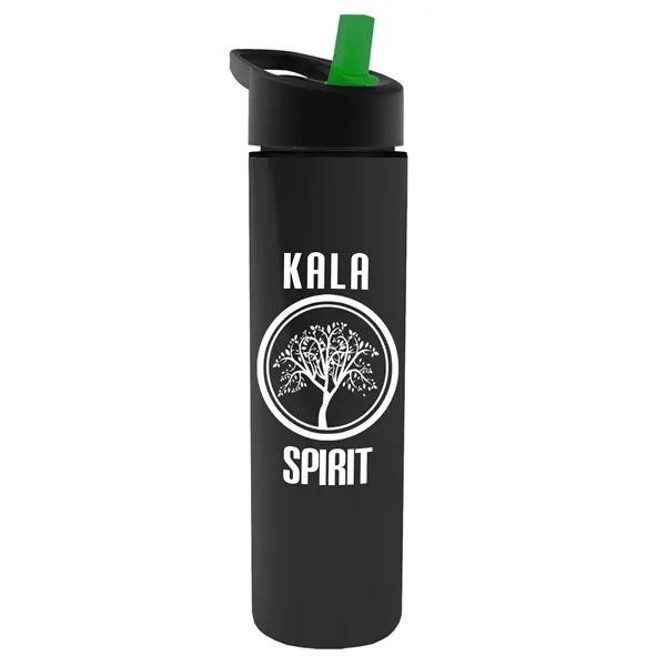 16 oz. Double Wall Insulated Bottle with Flip Straw Lid. Bottle... from ASI 40480 Koozie Group
