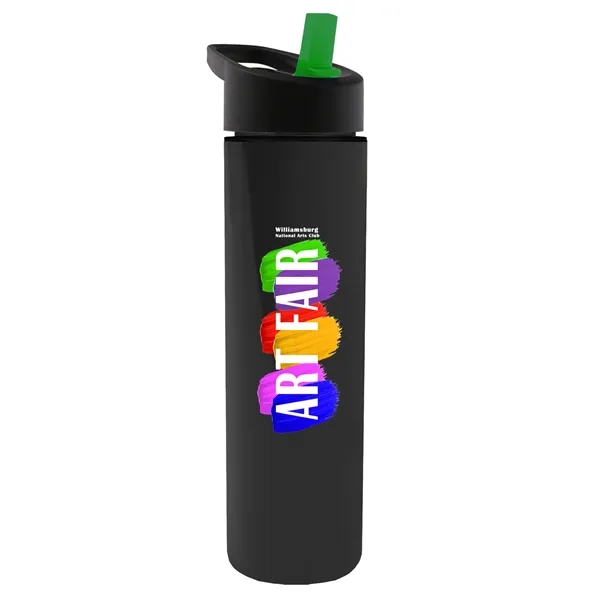 16 oz. Double Wall Insulated Bottle with Flip Straw Lid. Bottle... from ASI 40480 Koozie Group