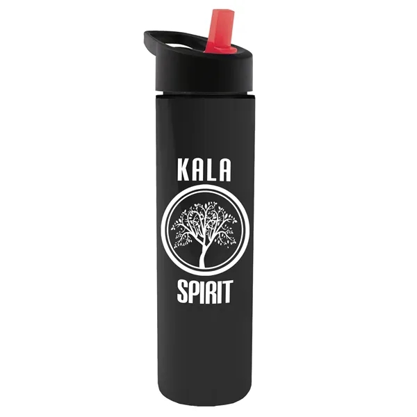 16 oz. Double Wall Insulated Bottle with Flip Straw Lid. Bottle... from ASI 40480 Koozie Group