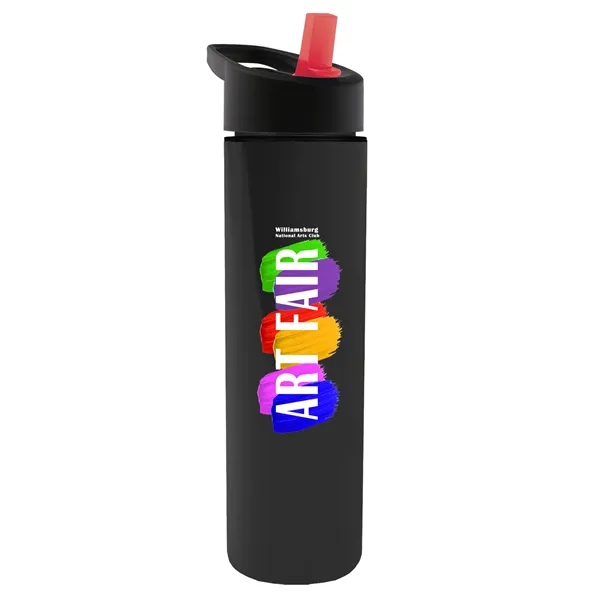 16 oz. Double Wall Insulated Bottle with Flip Straw Lid. Bottle... from ASI 40480 Koozie Group