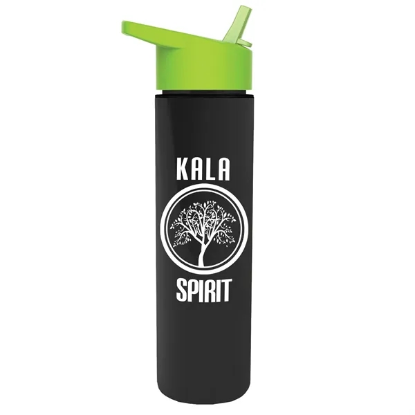 16 oz. Double Wall Insulated Bottle with Flip Straw Lid. Bottle... from ASI 40480 Koozie Group
