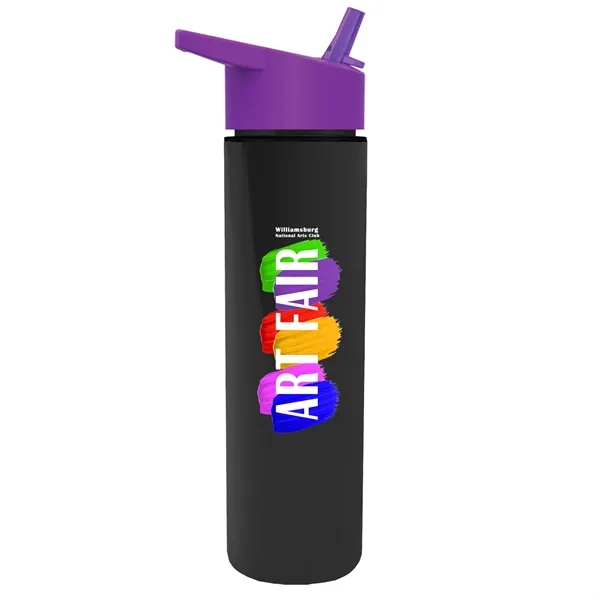 16 oz. Double Wall Insulated Bottle with Flip Straw Lid. Bottle... from ASI 40480 Koozie Group