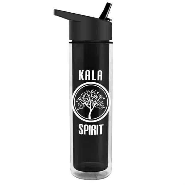 16 oz. Double Wall Insulated Bottle with Flip Straw Lid. Bottle... from ASI 40480 Koozie Group
