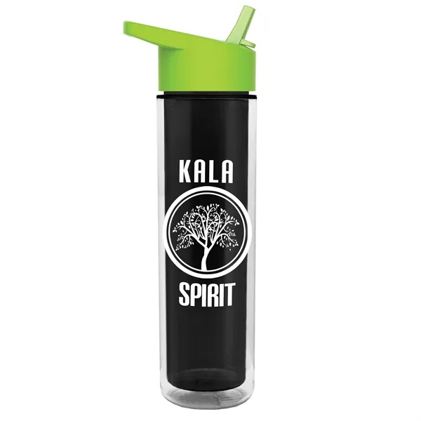 16 oz. Double Wall Insulated Bottle with Flip Straw Lid. Bottle... from ASI 40480 Koozie Group