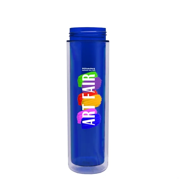16 oz. Double Wall Insulated Bottle with Flip Straw Lid. Bottle... from ASI 40480 Koozie Group