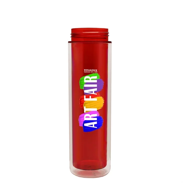 16 oz. Double Wall Insulated Bottle with Flip Straw Lid. Bottle... from ASI 40480 Koozie Group