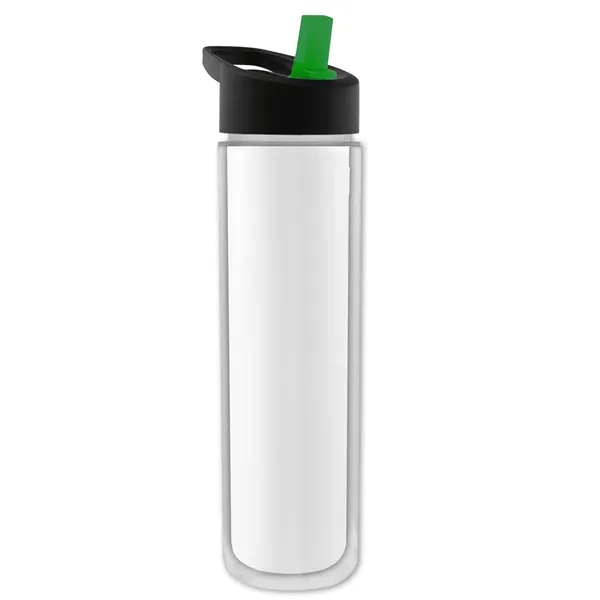 Garyline® Chiller Insulated Bottle with Flip-Straw Lid an...... from ASI 40480 Koozie Group