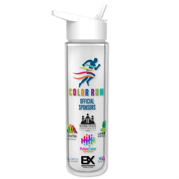 Garyline® Chiller Insulated Bottle with Flip-Straw Lid an...... from ASI 40480 Koozie Group