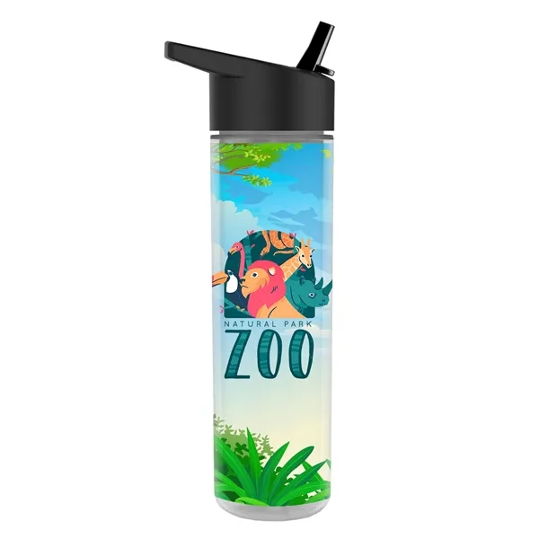 Double Wall Insulated Bottle with Drink-Thru Lid. Full Color Insert with... from ASI 40480 Koozie Group