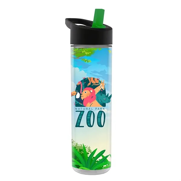 Double Wall Insulated Bottle with Drink-Thru Lid. Full Color Insert with... from ASI 40480 Koozie Group