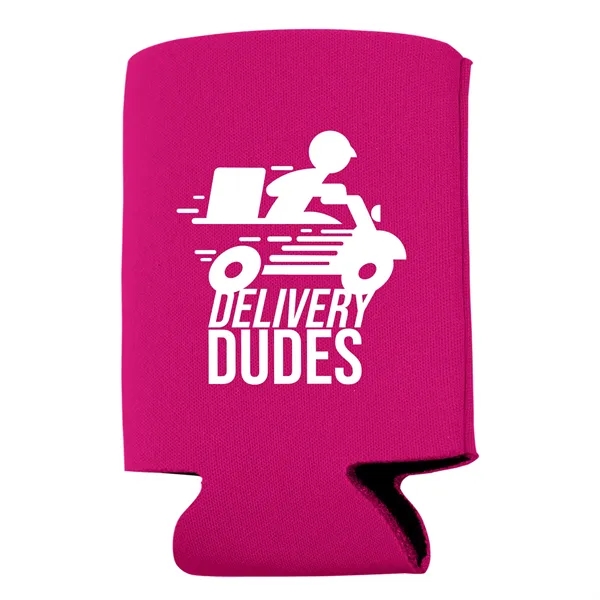 Pocket can holder, holds a 12 ounce can or bottle.... from ASI 40480 Koozie Group
