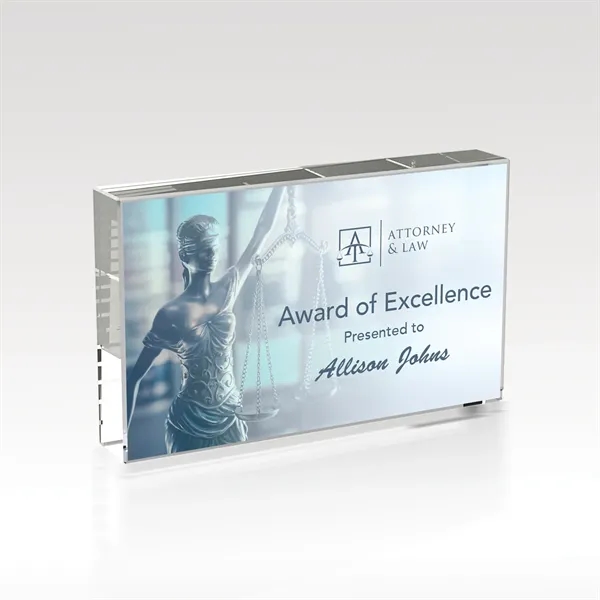 Create the full color look you desire while expressing appreciation for... from ASI 93986 Visions/Awardcraft