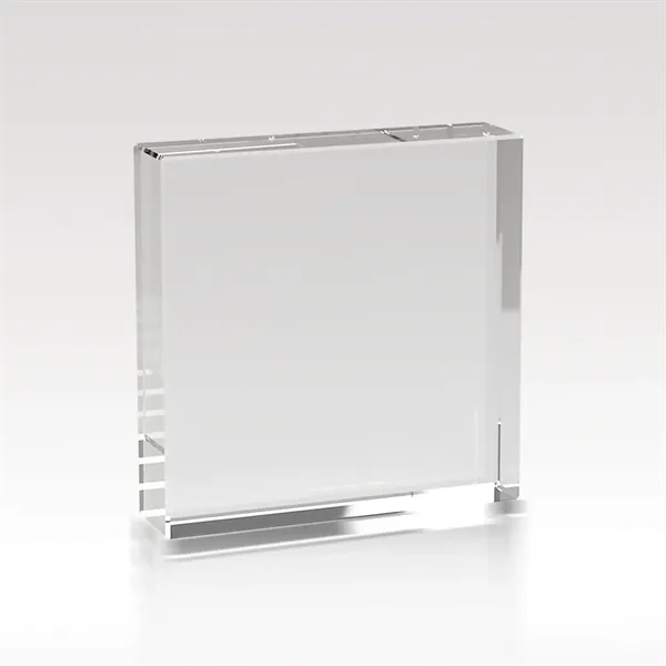 Show appreciation with a square acrylic award featuring your full-color logo... from ASI 93986 Visions/Awardcraft