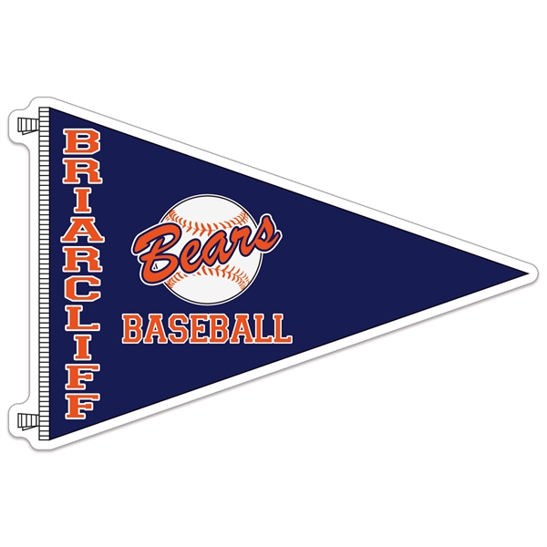 Pennant shaped magnet for your teams and schedules... from ASI 56950 Gill Studios Inc / Gill-Line®