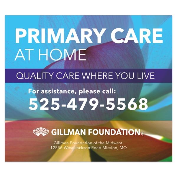 Large rectangle maxi magnet made of durable, solid vinyl with a... from ASI 56950 Gill Studios Inc / Gill-Line®