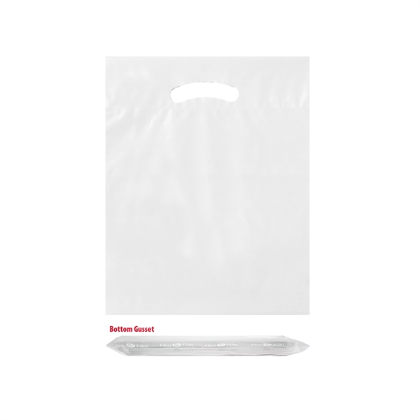12" x 16" x 3" OXO LDPE plastic bag with gusset... from ASI 35290 American Ad Bag Co