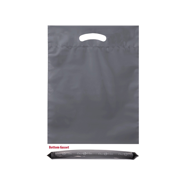 12" x 16" x 3" OXO LDPE plastic bag with gusset... from ASI 35290 American Ad Bag Co