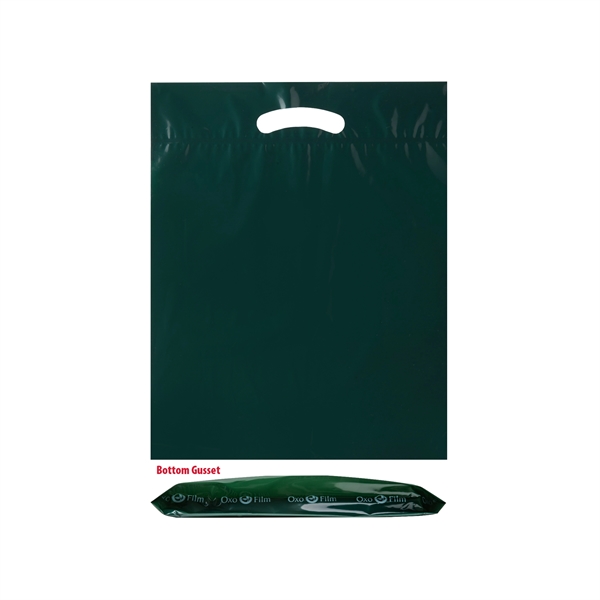 12" x 16" x 3" OXO LDPE plastic bag with gusset... from ASI 35290 American Ad Bag Co