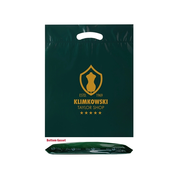 12" x 16" x 3" OXO LDPE plastic bag with gusset... from ASI 35290 American Ad Bag Co