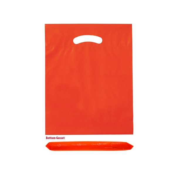 12" x 16" x 3" OXO LDPE plastic bag with gusset... from ASI 35290 American Ad Bag Co