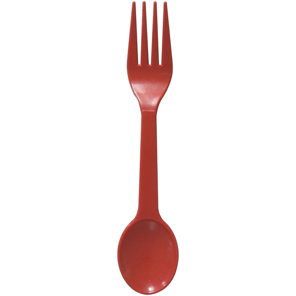 6.375" spork made of FDA approved plastic.... from ASI 59683 Harco Enterprises LTD