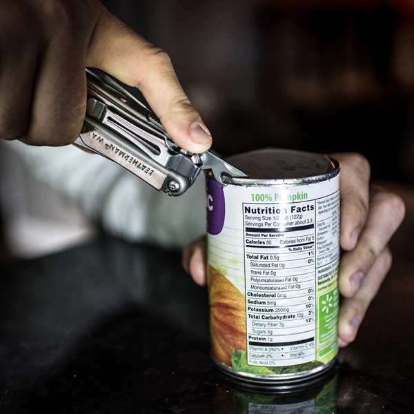 Stainless steel multi-function tool with wire cutters, serrated knife, pliers, saw,... from ASI 46170 Compass Industries Inc