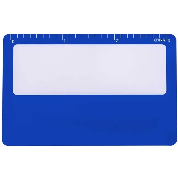 Credit card size paper thin magnifier.... from ASI 74585 Nu Promo International / Nu Promo Line
