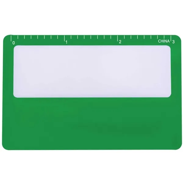 Credit card size paper thin magnifier.... from ASI 74585 Nu Promo International / Nu Promo Line