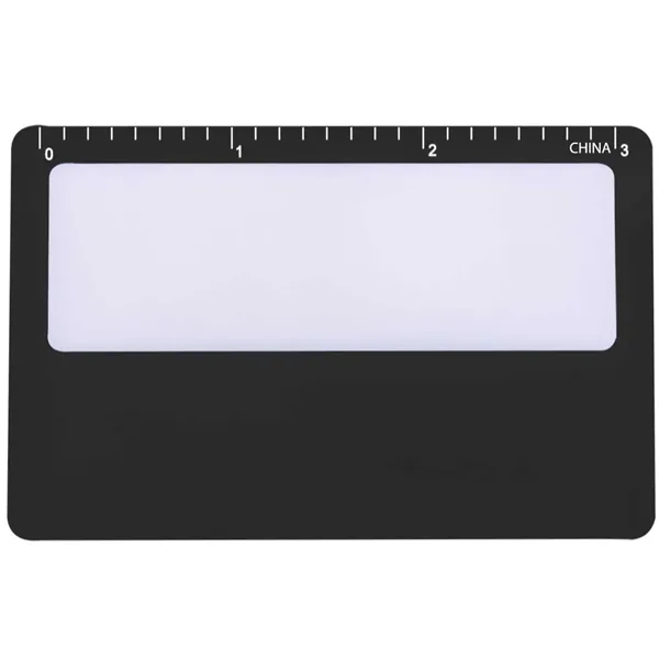 Credit card size paper thin magnifier.... from ASI 74585 Nu Promo International / Nu Promo Line