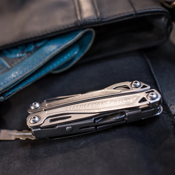 Stainless steel multifunction tool that measures 4" while closed and includes... from ASI 46170 Compass Industries Inc