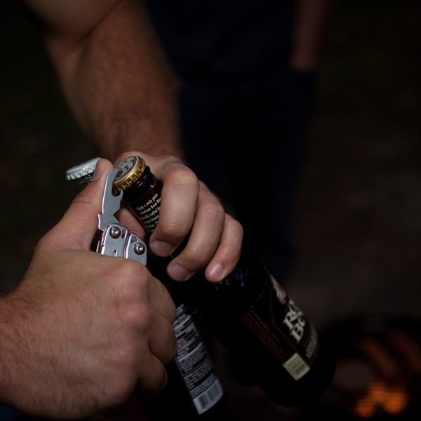 Stainless steel multifunction tool that measures 4" while closed and includes... from ASI 46170 Compass Industries Inc