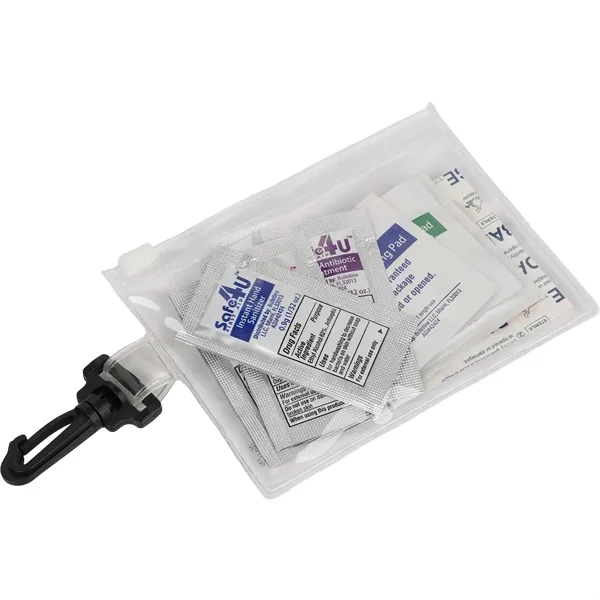12 piece first aid kit in a zippered PVC pouch with... from ASI 66887 PCNA / Bullet