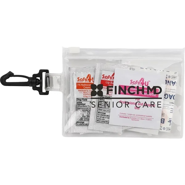 12 piece first aid kit in a zippered PVC pouch with... from ASI 66887 PCNA / Bullet