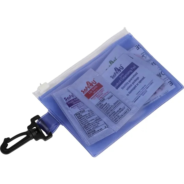 12 piece first aid kit in a zippered PVC pouch with... from ASI 66887 PCNA / Bullet