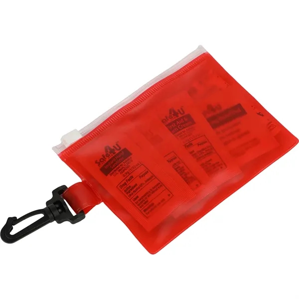 12 piece first aid kit in a zippered PVC pouch with... from ASI 66887 PCNA / Bullet