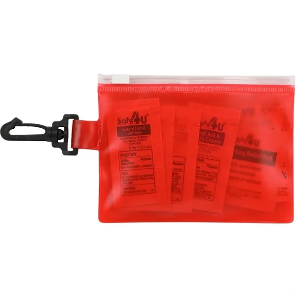 12 piece first aid kit in a zippered PVC pouch with... from ASI 66887 PCNA / Bullet