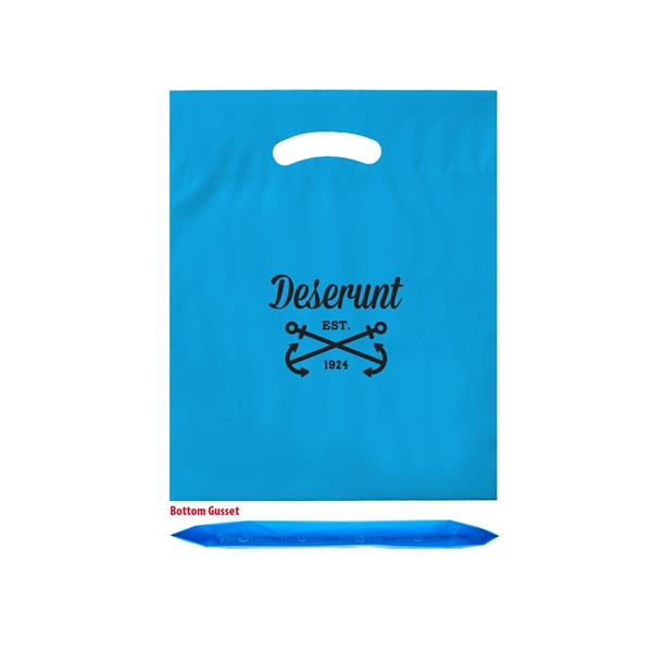 9" x 12" x 2" OXO LDPE plastic bag with fold... from ASI 35290 American Ad Bag Co