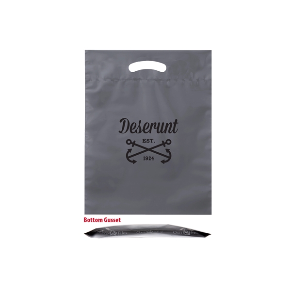 9" x 12" x 2" OXO LDPE plastic bag with fold... from ASI 35290 American Ad Bag Co