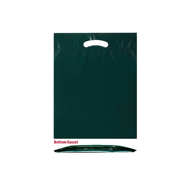 9" x 12" x 2" OXO LDPE plastic bag with fold... from ASI 35290 American Ad Bag Co