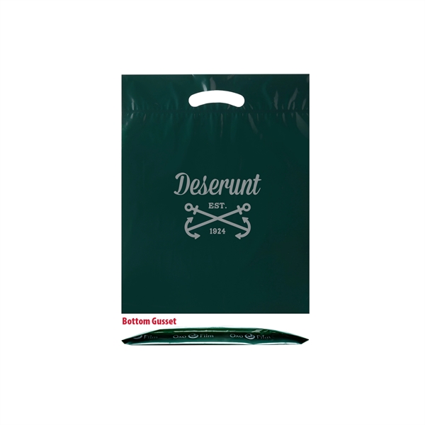 9" x 12" x 2" OXO LDPE plastic bag with fold... from ASI 35290 American Ad Bag Co